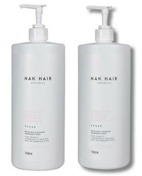 Nak Structure Complex Shampoo and Conditioner 1 Litre Duo