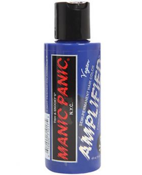 Manic Panic Amplified Hair Dye Bad Boy Blue Semi Permanent Vegan Colour 118ml