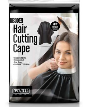 Wahl 100% Microfiber & Waterproof Haircutting Salon Barber Cape Grey