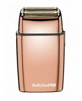  BaByliss Pro FoilFX02 Rose Gold Double Foil Barber Shaver 