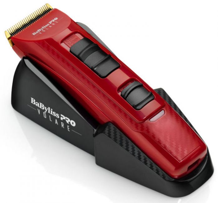 Babyliss Pro Volare X2 Ferrari Cord/Cordless Professional Hair Clipper  FX811 (Red)